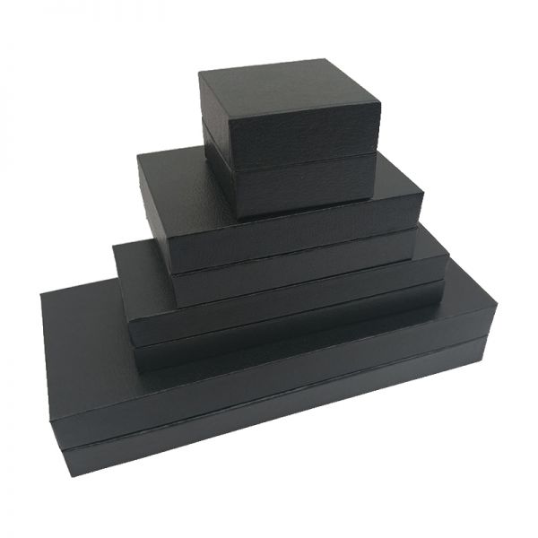 Black Texture Top and Bottom Rigid Box 