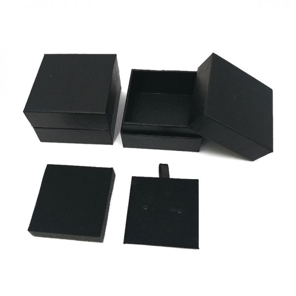 Black Texture Top and Bottom Rigid Box 