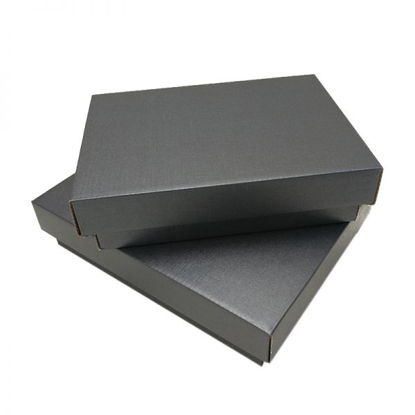 Grey Pearl Top and Bottom Corrugated Box