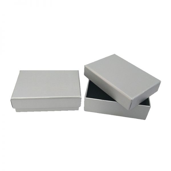  Silver Matt Top and Bottom Rigid Box - Small