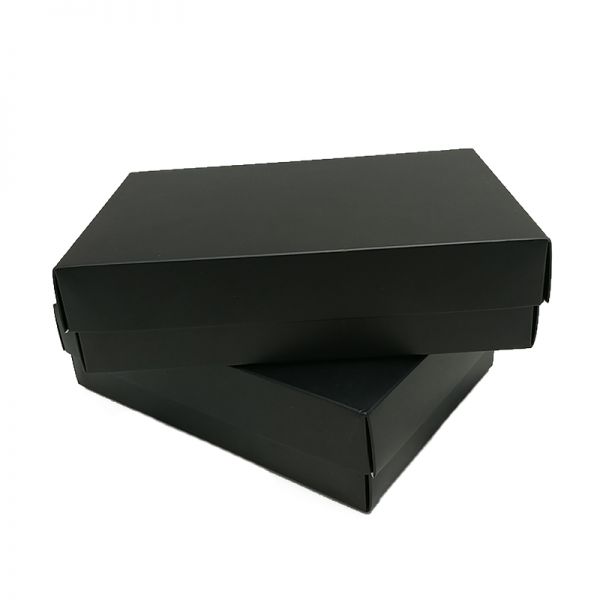 Black Matt Top and Bottom Paper Box  [Small]