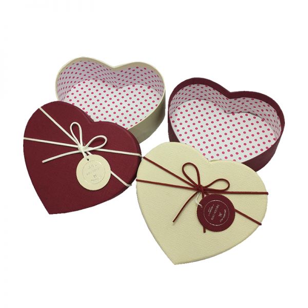Heart -Shaped Rigid Box 