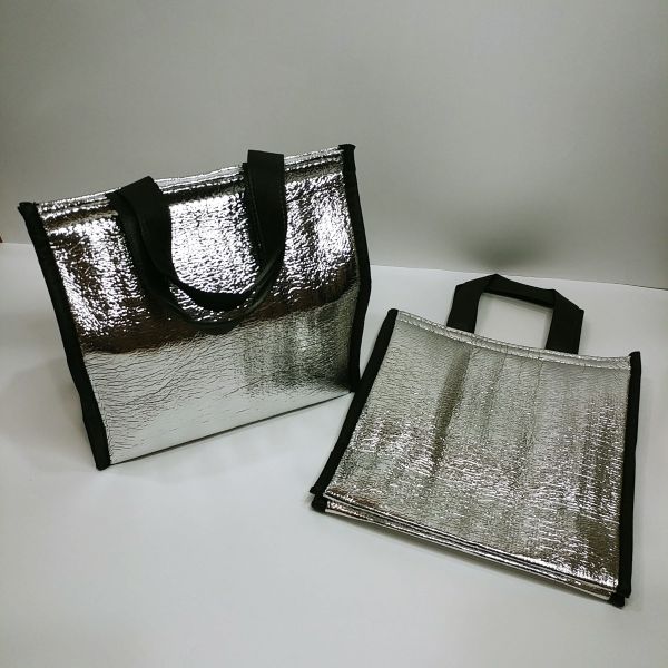 Thermal Bag - Silver & Red