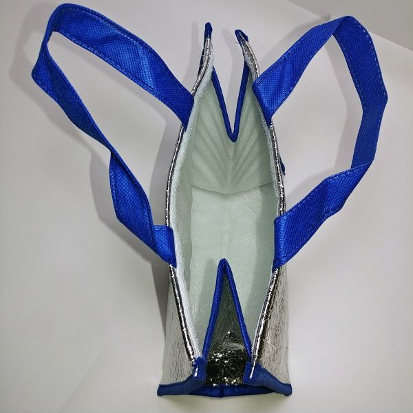 Thermal Bag - Silver & Orange