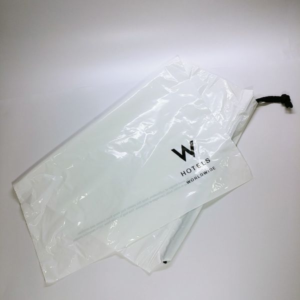 CM - LDPE Laundry Bag with Drawstring - 004