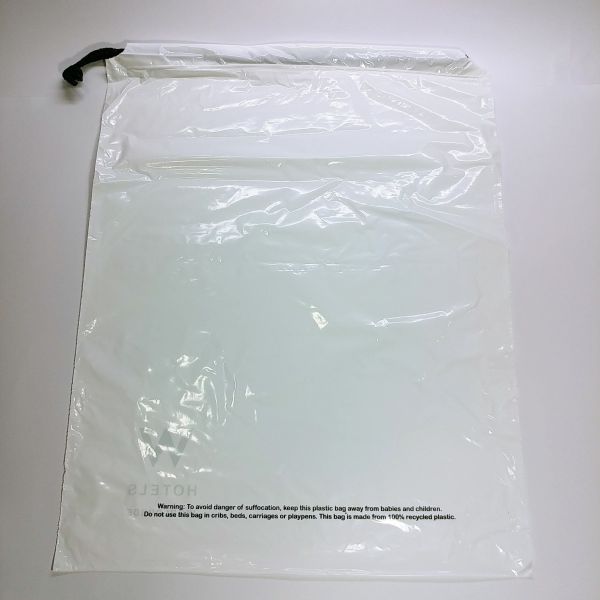 CM - LDPE Laundry Bag with Drawstring - 004