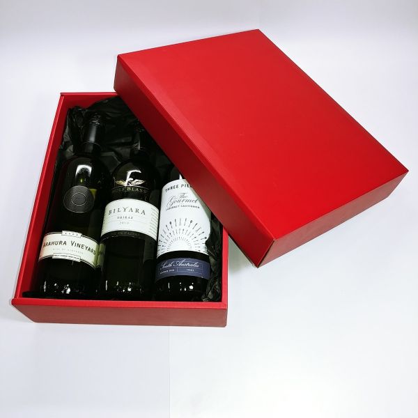 Red Matt Top and Bottom Corrugated Box