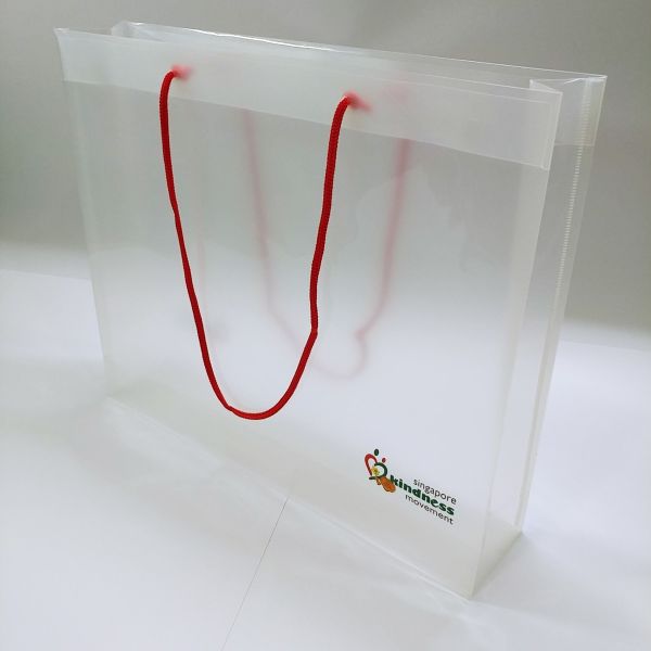 CM -Transparent PP Bag with Rope Handles - 001