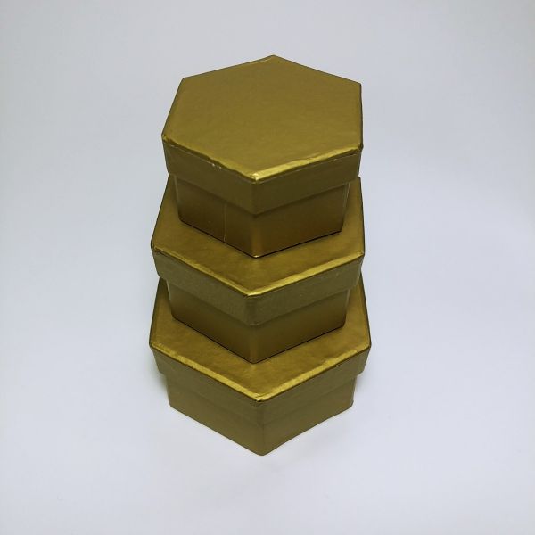 Matt Hexagon Top and Bottom Rigid Box 