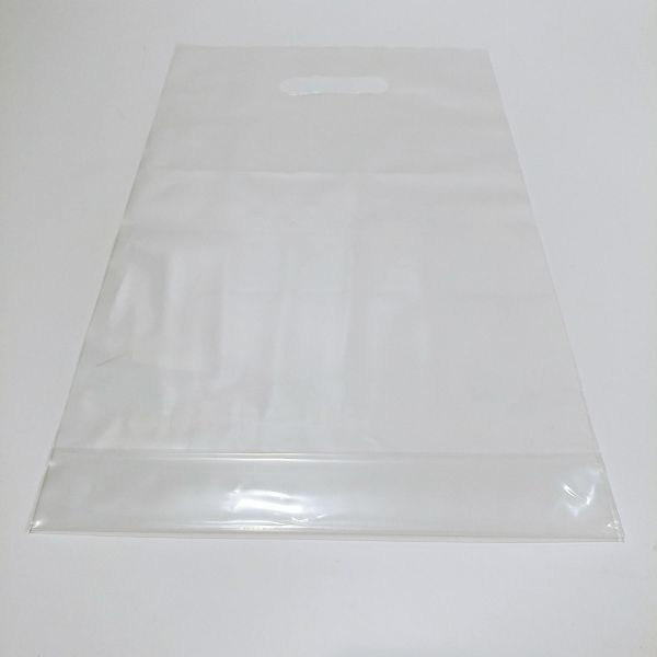 Transparent LDPE Bottom Gusset Plastic Bag  (100pcs)