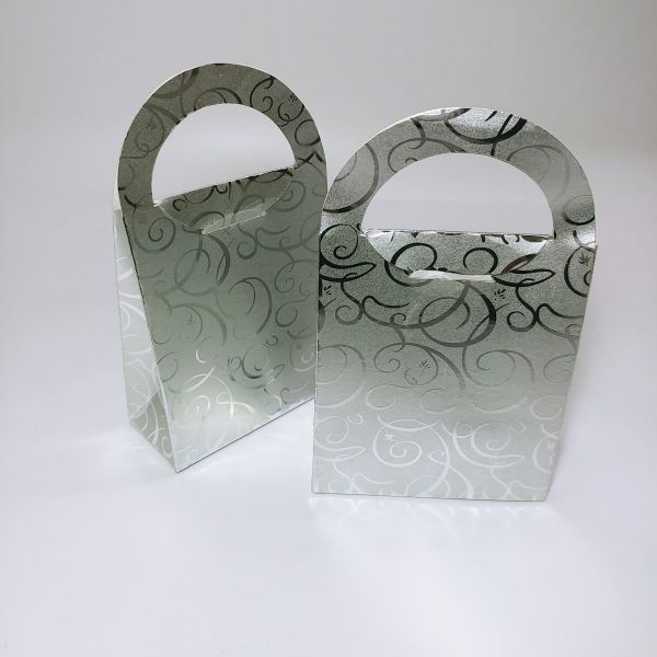  Silver Foil Handles Box  (10pcs/pack) 