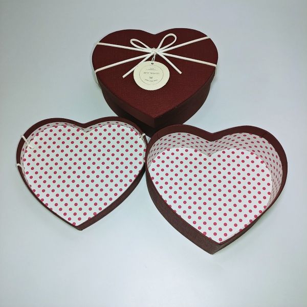 Heart -Shaped Rigid Box 