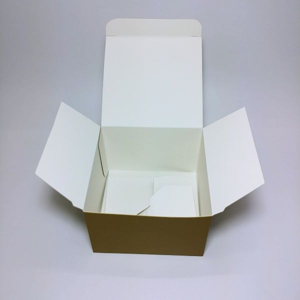  Matt Golden Yellow Box - Small ( 50 Pcs ) 