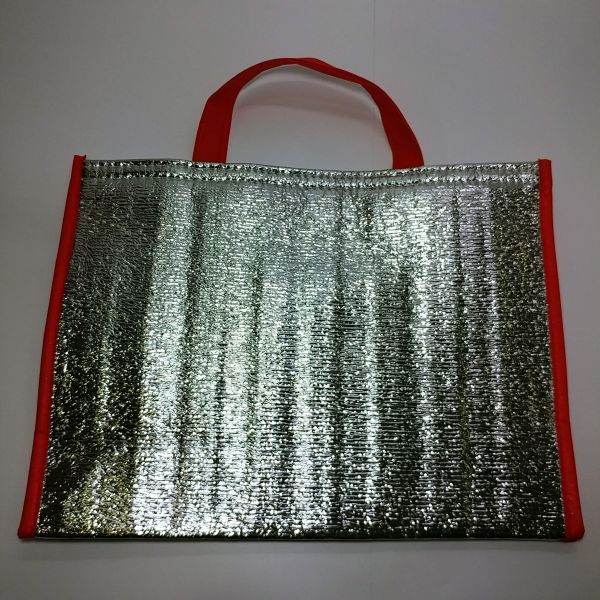 Thermal Bag - Silver & Red