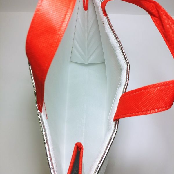 Thermal Bag - Silver & Red