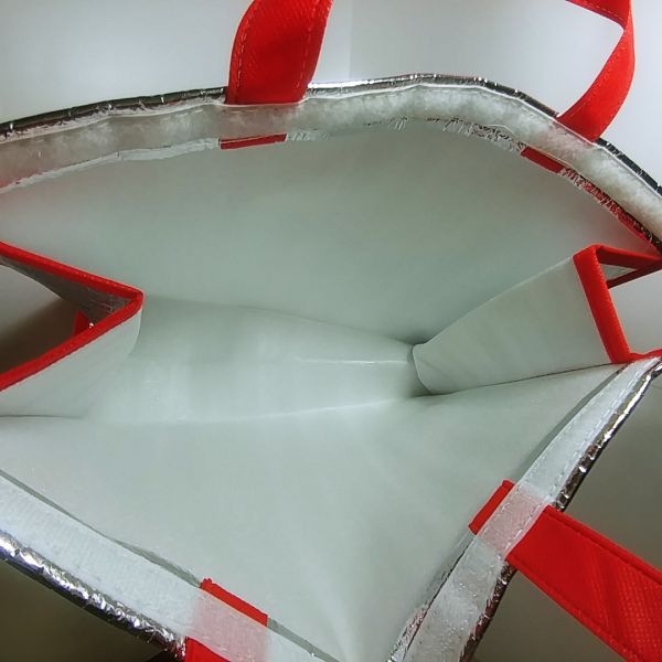 Thermal Bag - Silver & Orange