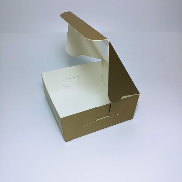 Gold Matt Box with PVC Window ( 50 Pcs )