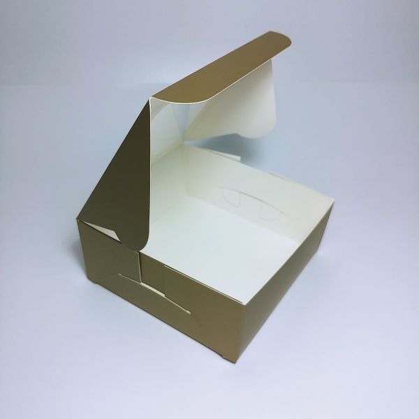 Gold Matt Box with PVC Window ( 50 Pcs )