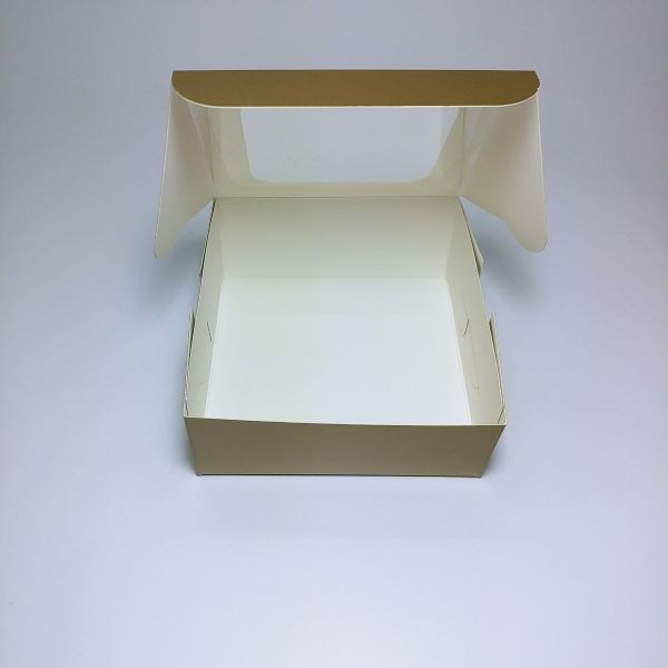 Gold Matt Box with PVC Window ( 50 Pcs )