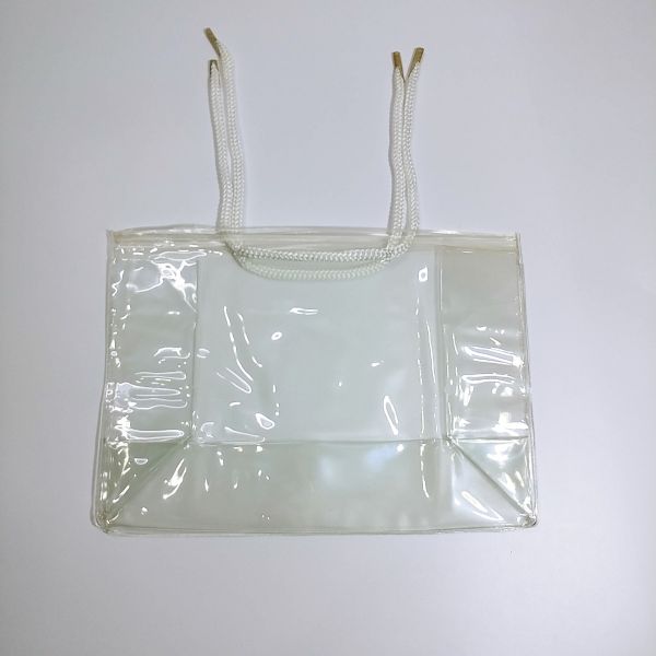 Transparent Soft Pvc Bag with Rope Handles