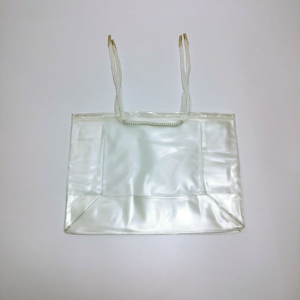 Transparent Soft Pvc Bag with Rope Handles