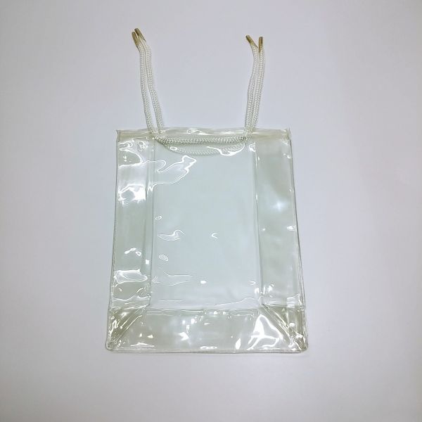 Transparent Soft Pvc Bag with Rope Handles