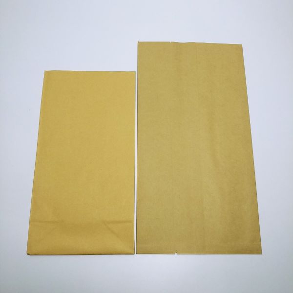 Brown Kraft PE Coated Paper Bag (100pcs)
