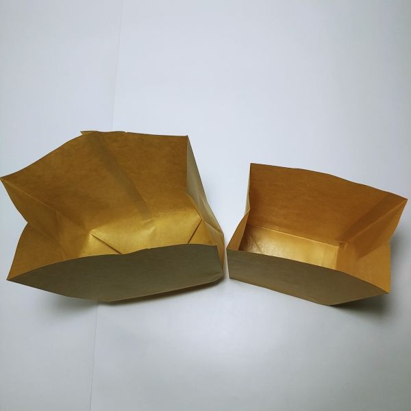 Brown Kraft PE Coated Paper Bag (100pcs)