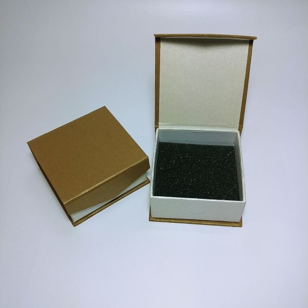 Pearl Bronze/Peach  Jewelry Rigid Box