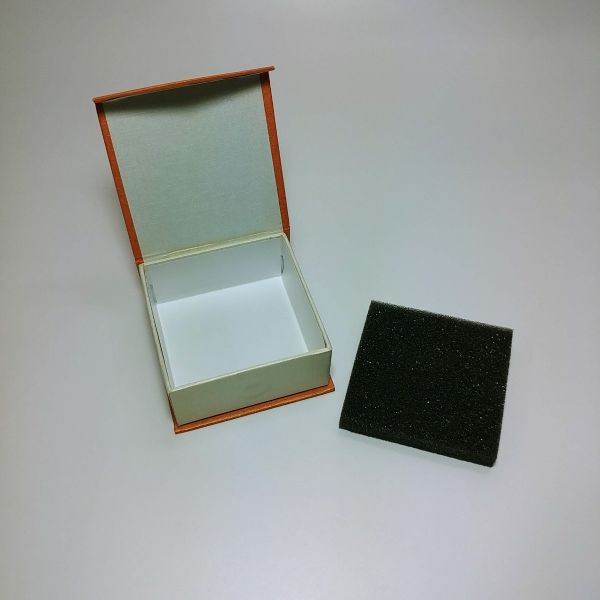 Pearl Bronze/Peach  Jewelry Rigid Box