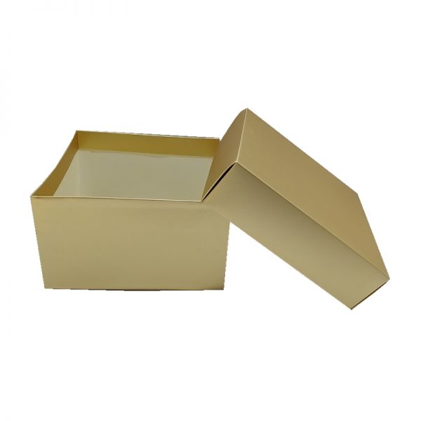 Matt Gold Foil Top & Bottom Box
