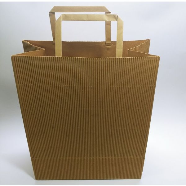 Brown Kraft Corrugated Paper Bag