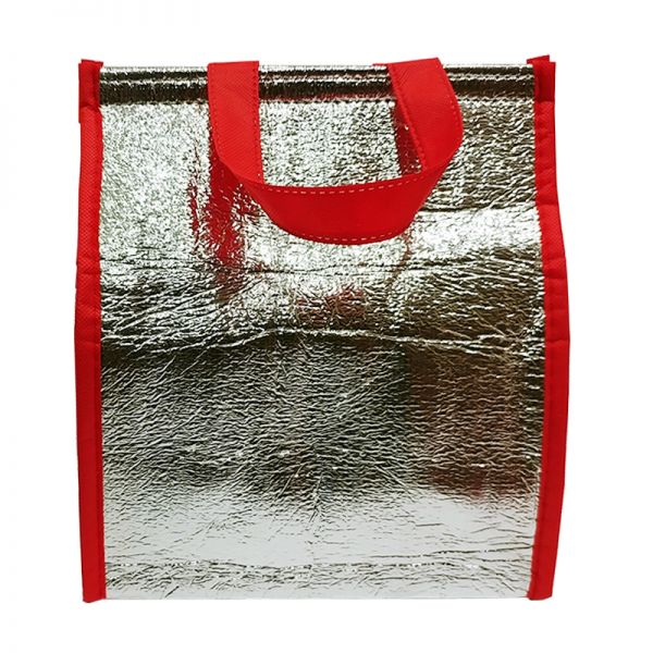 Thermal Bag - Silver & Red