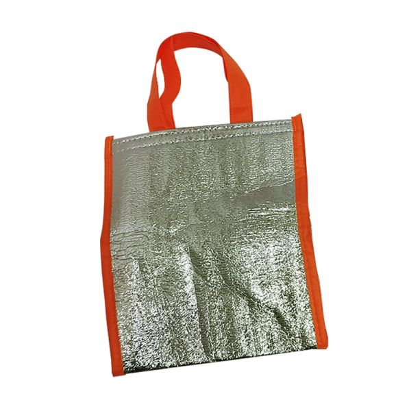 Thermal Bag - Silver & Orange