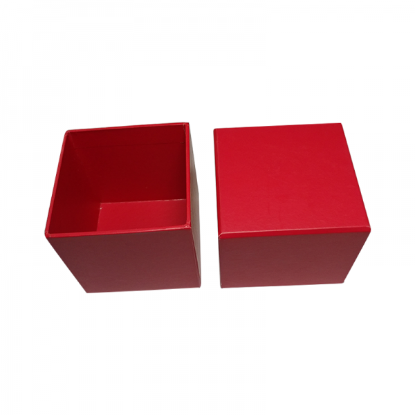 Red Matt Top and Bottom Rigid Box [Small]
