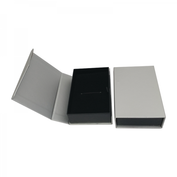Silver Matt Bookstyle Rigid Box [Small]