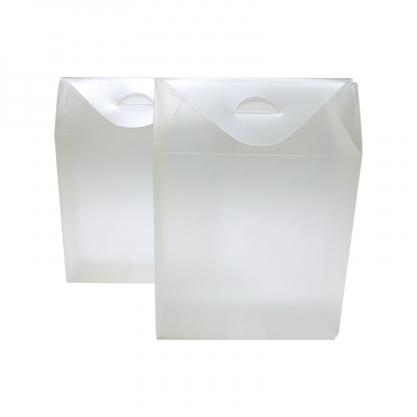 Triangular Top Frosted PP Box  (10pcs/pack)