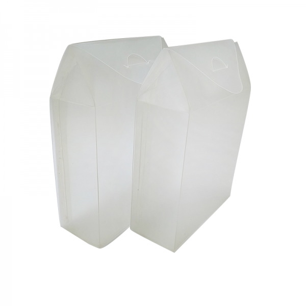 Triangular Top Frosted PP Box  (10pcs/pack)