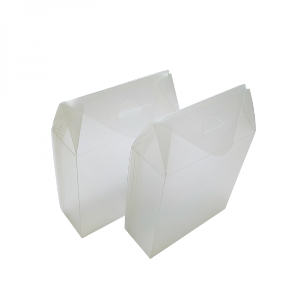 Triangular Top Frosted PP Box  (10pcs/pack)