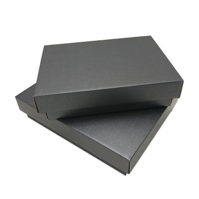 Grey Pearl Top and Bottom Corrugated Box