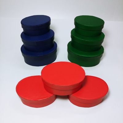 Matt Oval Top and Bottom Rigid Box 