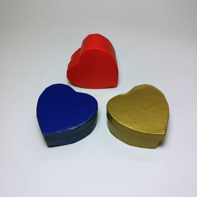 Matt Heart-Shaped  Top and Bottom Rigid Box 