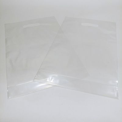 Transparent LDPE Bottom Gusset Plastic Bag  (100pcs)