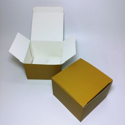  Matt Golden Yellow Box - Small ( 50 Pcs ) 