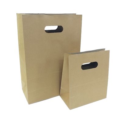 Brown Kraft Die Cut Handles Bag