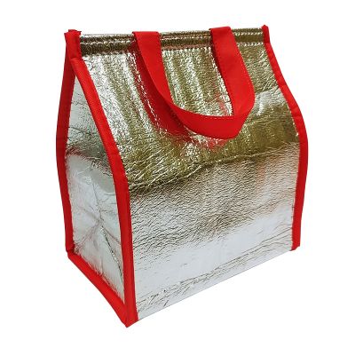Thermal Bag - Silver & Red